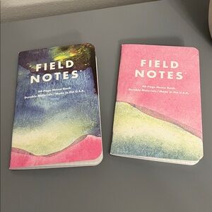 Field Notes Pocket Memo Books Set of 2 - retired pattern 2019